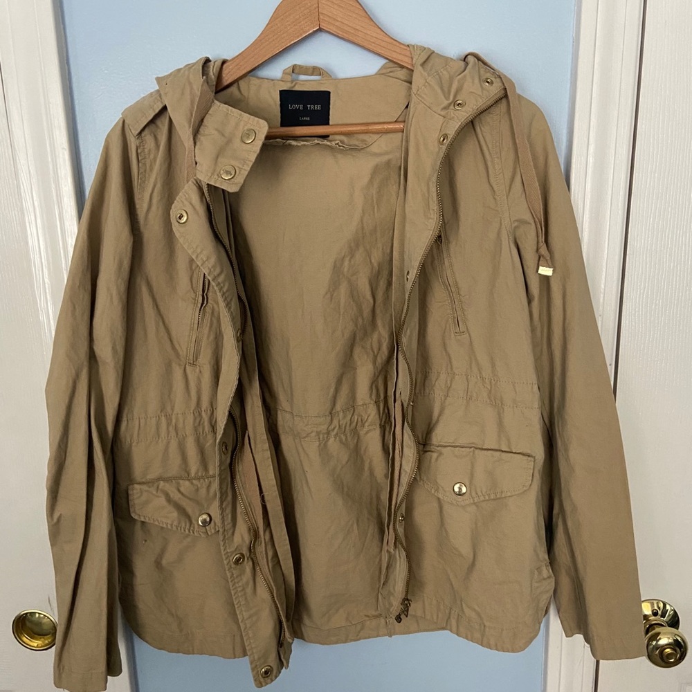 Tan Jacket